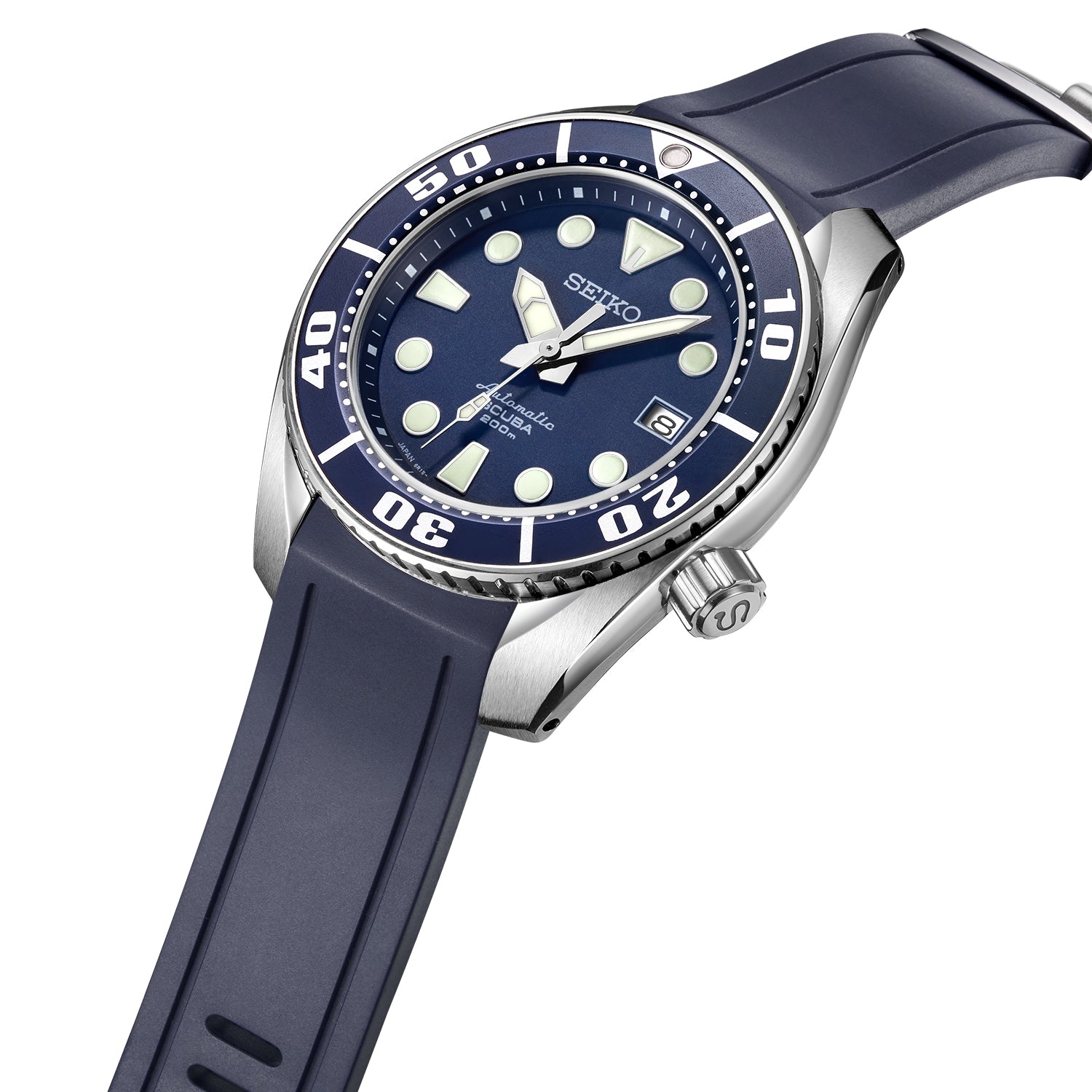 TimeZone Sales Corner FREE 20mm Crafter Blue strap for Seiko Sumo